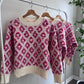 Lost In Love - Pink Ombré Sweater