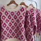 Lost In Love - Pink Ombré Sweater