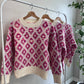 Lost In Love - Pink Ombré Sweater