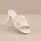 Isla - Flower Cutout Sandal