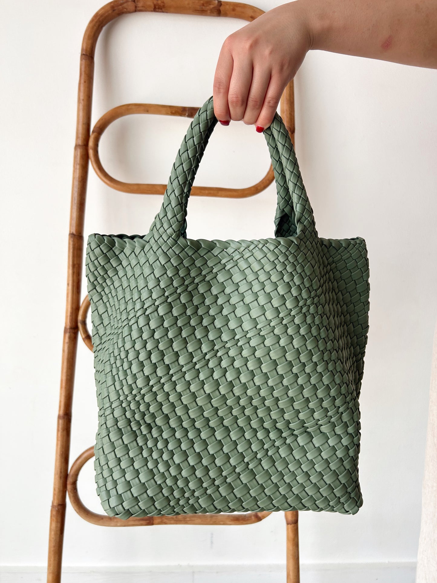 Summer Woven Tote Bag