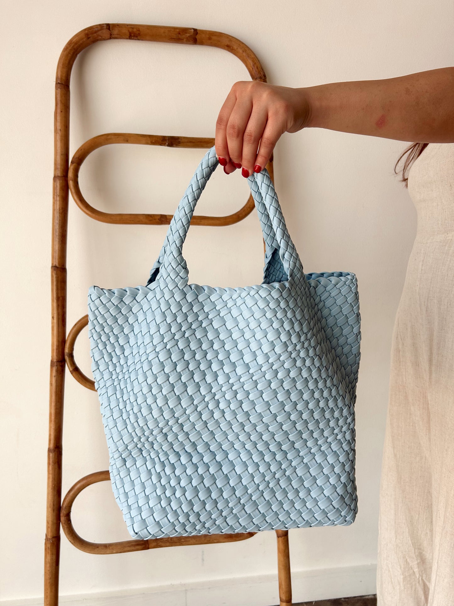 Summer Woven Tote Bag